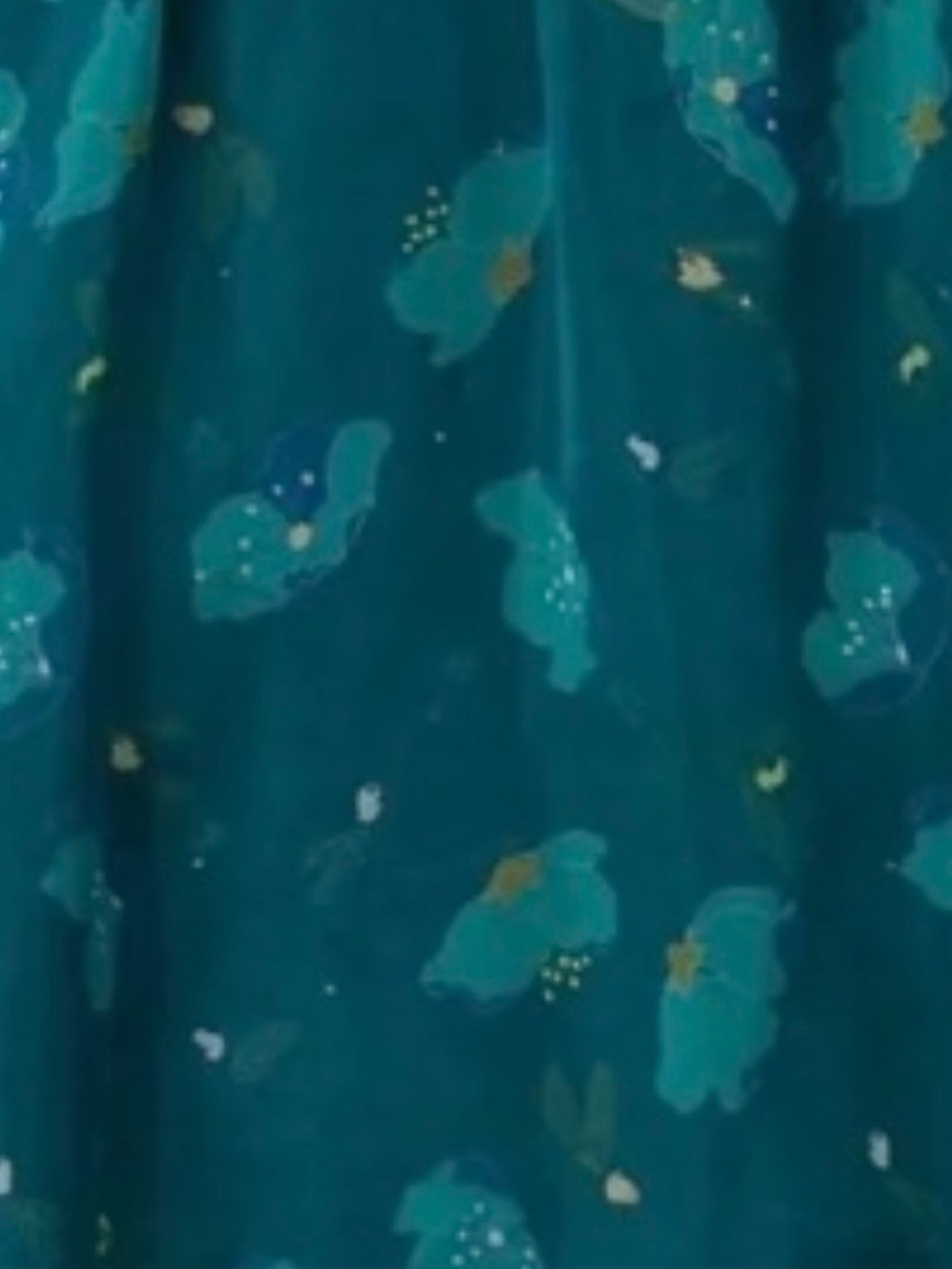 NWT Unique Vintage Disney Fantasia Light Up Fairies Swing Dress XL Teal - Picture 6 of 6